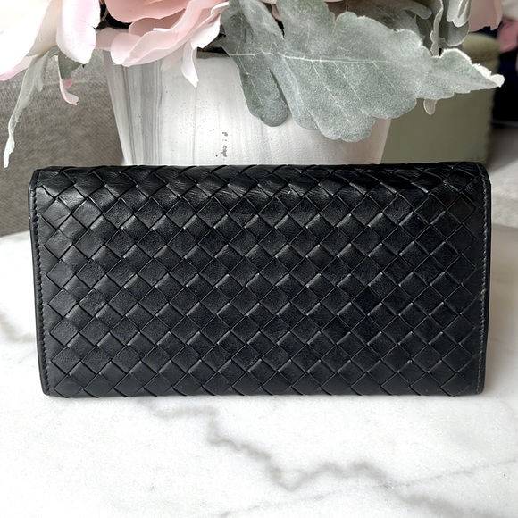 🖤❤️‍🔥 Black Leather Bottega Veneta wallet - Picture 2 of 10